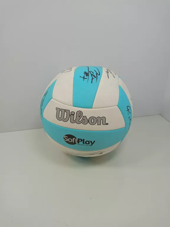 PIŁKA WILSON DO SIATKÓWKI Z AUTOGRAFAMI SIATAKRZY SKRA BEŁCHATÓW
