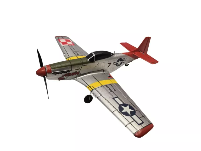 ZDALNIE STEROWANY SAMOLOT P51 MUSTANG RC 450MM Z ŻYROSKOPEM