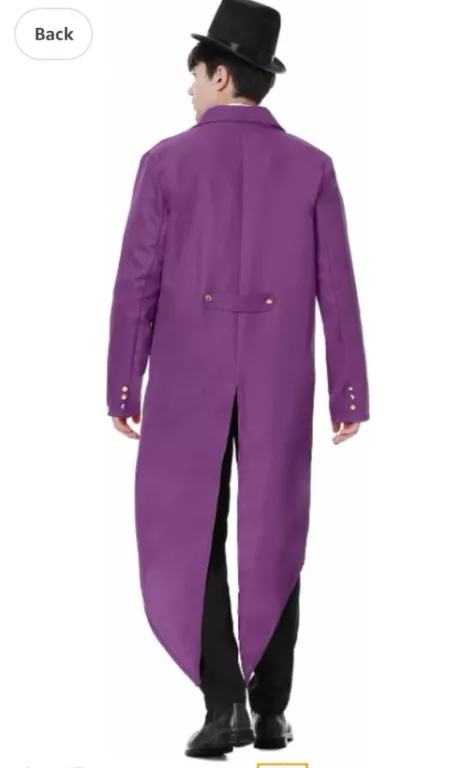 STRÓJ KOSTIUM JOKER PŁASZCZ ROZ.XXL