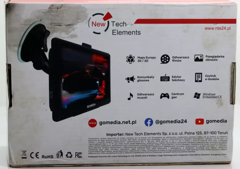 NAWIGACJA GPS GOMEDIA 7010