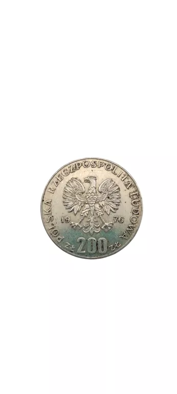 MONETA 200ZŁ 1976 IGRZYSKA OLIMPIADY