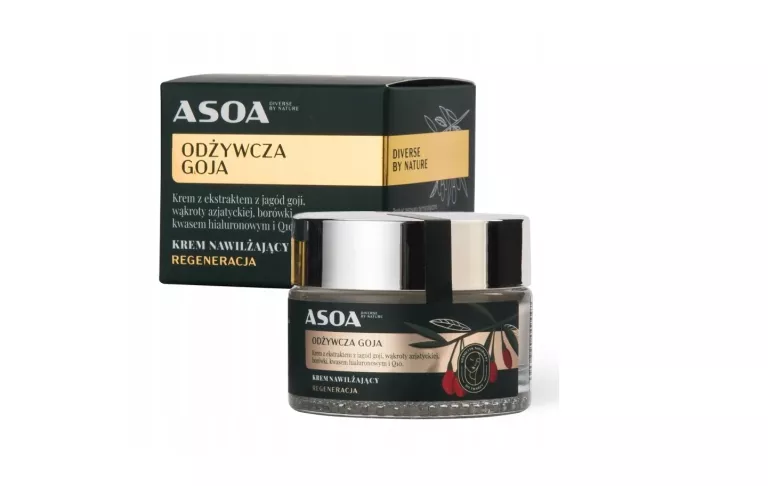 ASOA KREM DO TWARZY ODŻYWCZA GOJA DZIEŃ I NOC 50ML