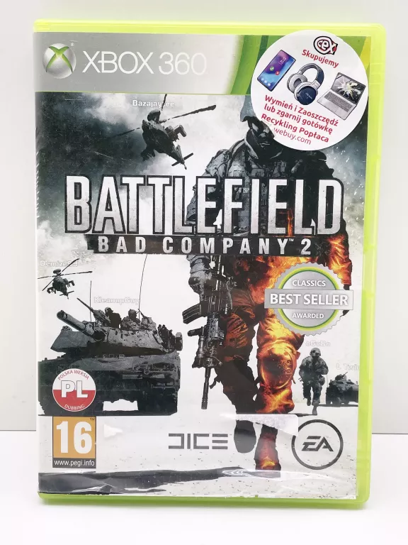 GRA BATTLEFIELD: BAD COMPANY 2 XBOX 360