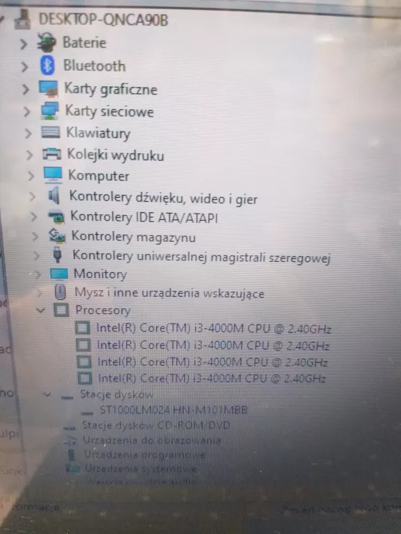 LAPTOP LENOVO G510 4/1000GB HDD W10 INTEL CORE I3-4000M
