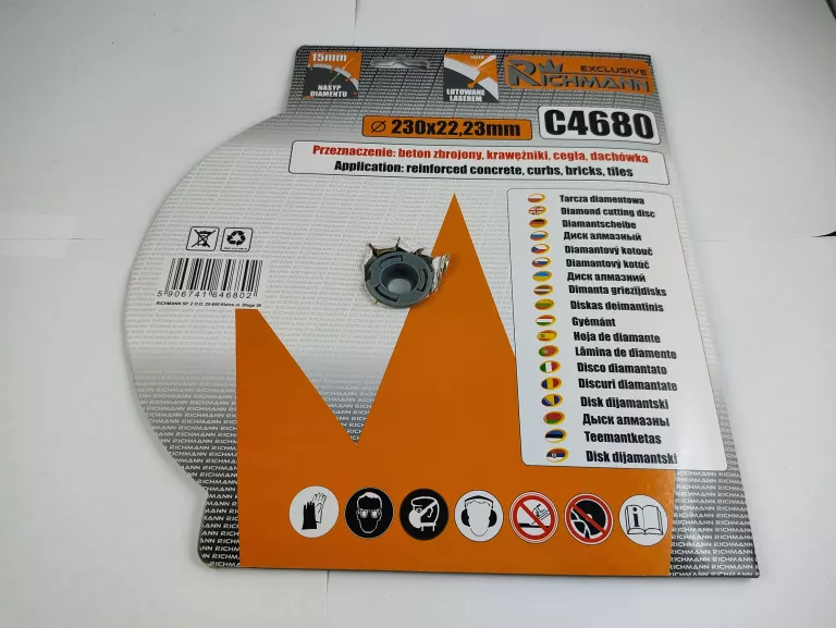 TARCZA DIAMENTOWA RICHMANN 230MM C4680