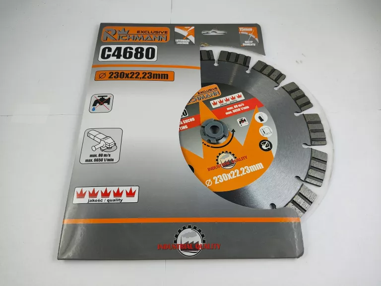 TARCZA DIAMENTOWA RICHMANN 230MM C4680