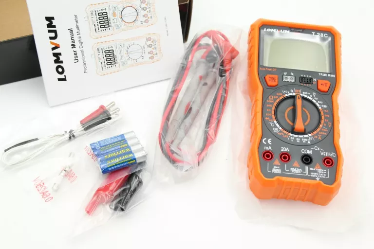 MULTIMETR LOMVUM T28C KOMPLET JAK NOWY