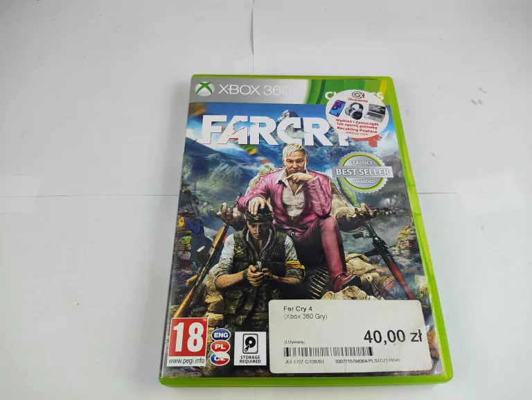 GRA XBOX 360 FAR CRY 4