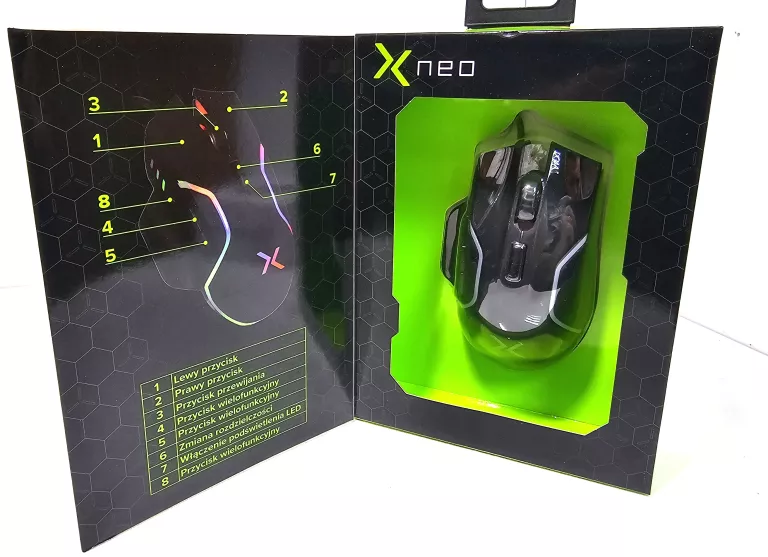 MYSZKA GAMINGOWA VIGGO X-NEO AGG-M609 RGB