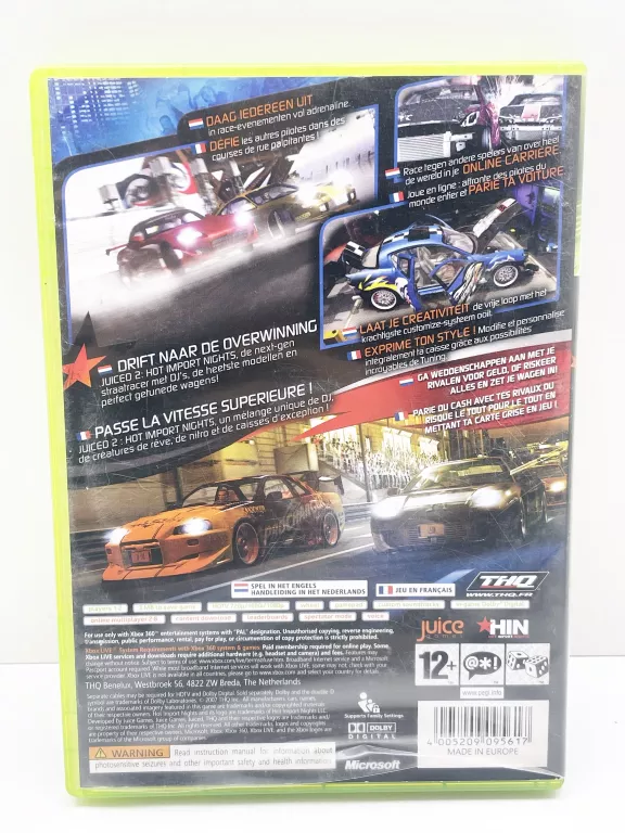 GRA JUICED 2: HOT IMPORT NIGHTS XBOX 360