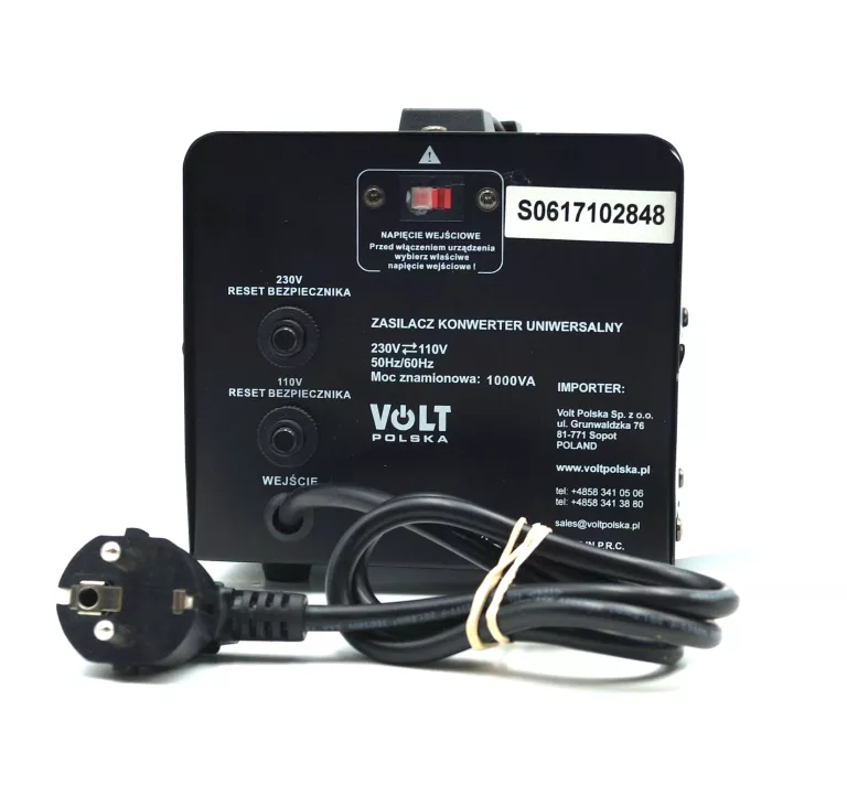 PRZETWORNICA KONWERTER NAPIĘCIA 230V - 110V