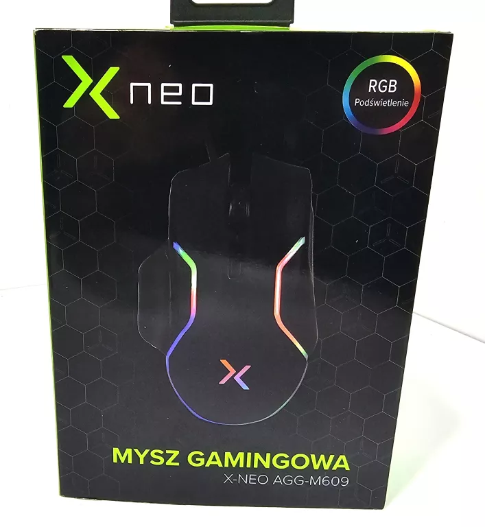 MYSZKA GAMINGOWA VIGGO X-NEO AGG-M609 RGB