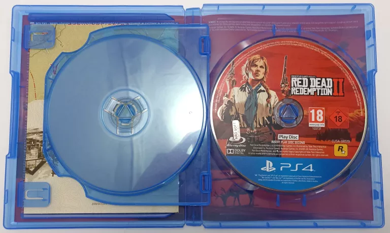 GRA RED DEAD REDEMPTION 2 PS4