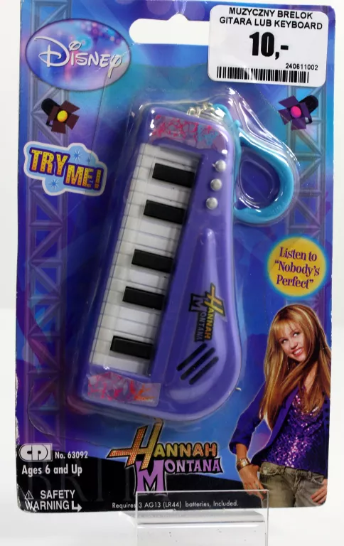 MUZYCZNY BRELOK KEYBOARD HANNAH MONTANA