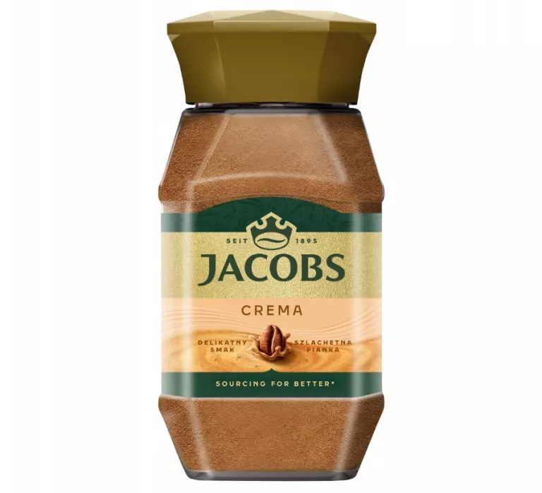 KAWA ROZPUSZCZALNA JACOBS CREMA 200 G 8711000521106