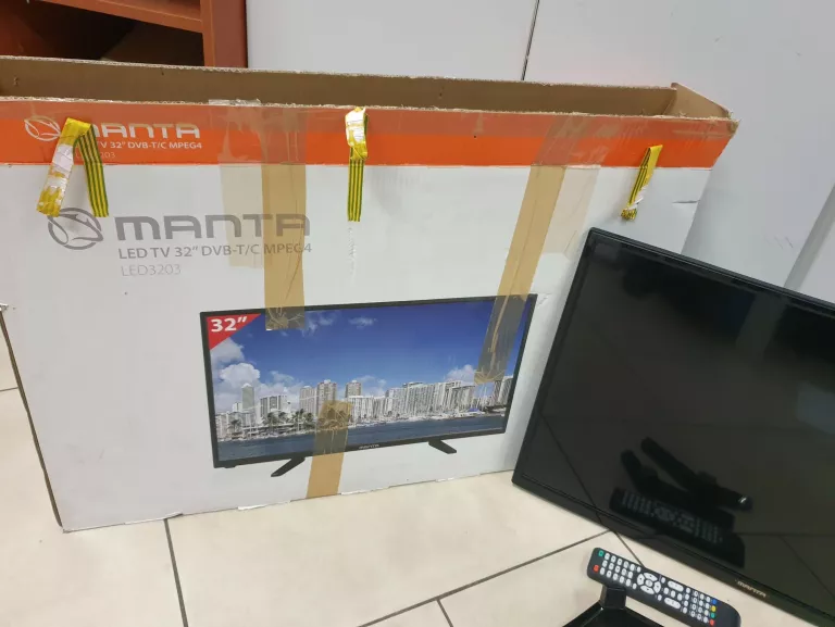 TELEWIZOR LED MANTA 32 CALE LED3203 KOMPLET