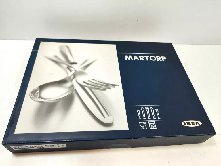 ZESTAW SZTUĆCÓW IKEA MARTOP 30 ELEMENTÓW