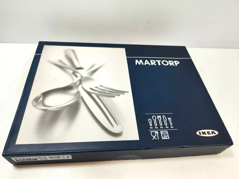 ZESTAW SZTUĆCÓW IKEA MARTOP 30 ELEMENTÓW