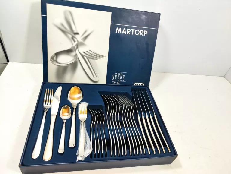 ZESTAW SZTUĆCÓW IKEA MARTOP 30 ELEMENTÓW