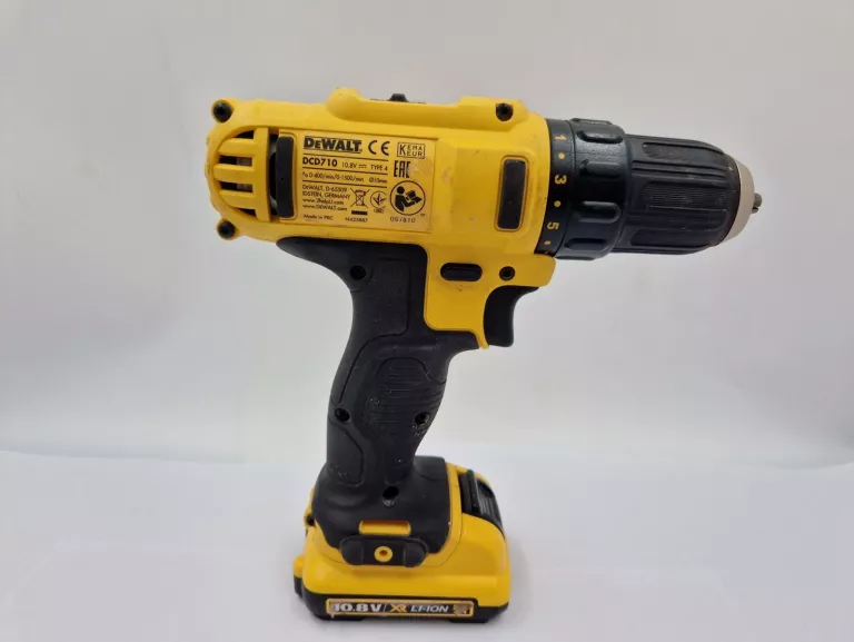 WKRĘTARKA DEWALT DCD710 10,8V 2X AKU ŁADOWARKA WALIZKA