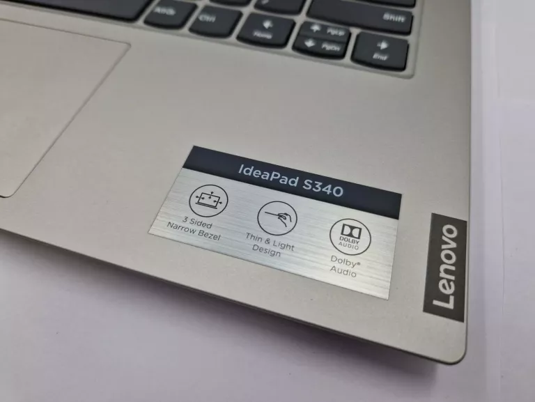 LAPTOP LENOVO IDEAPAD S340 AMD RYZEN 3 4GB /120GB SSD