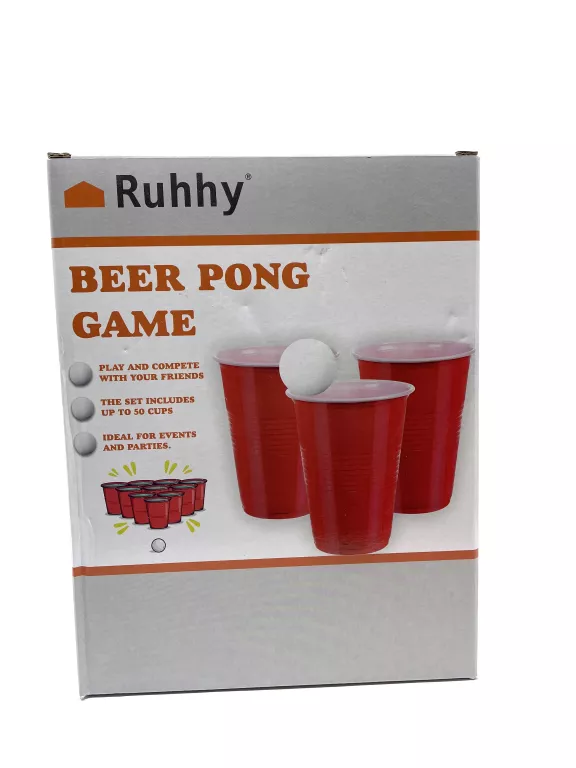 GRA BEER PONG- 50 KUBECZKÓW RUHHY