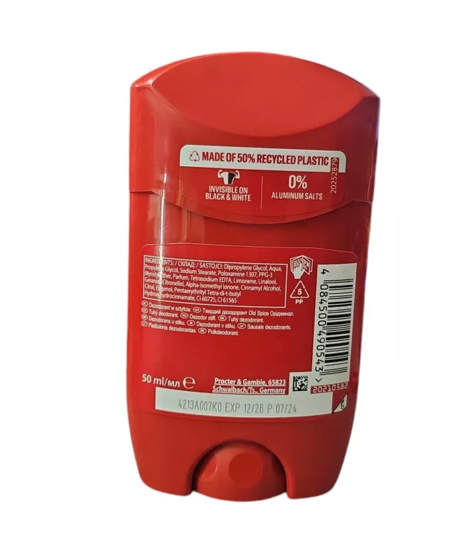 OLD SPICE ORIGINAL, DEZODORANT W SZTYFCIE, 50 ML