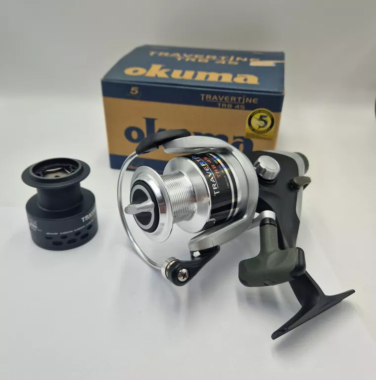 KOŁOWROTEK OKUMA TRAVERTINE BAITFEEDER TRB 45