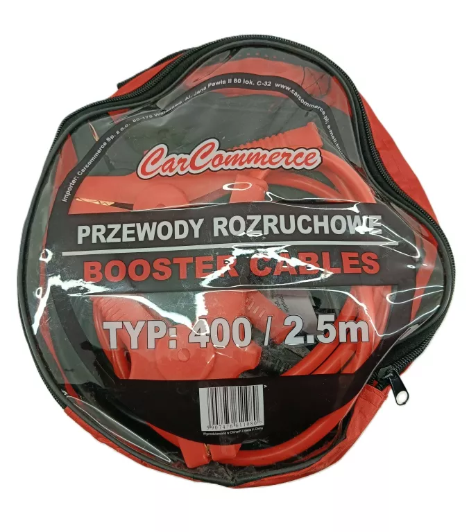 KABLE ROZRUCHOWE 400A 2,5M CARCOMERCE