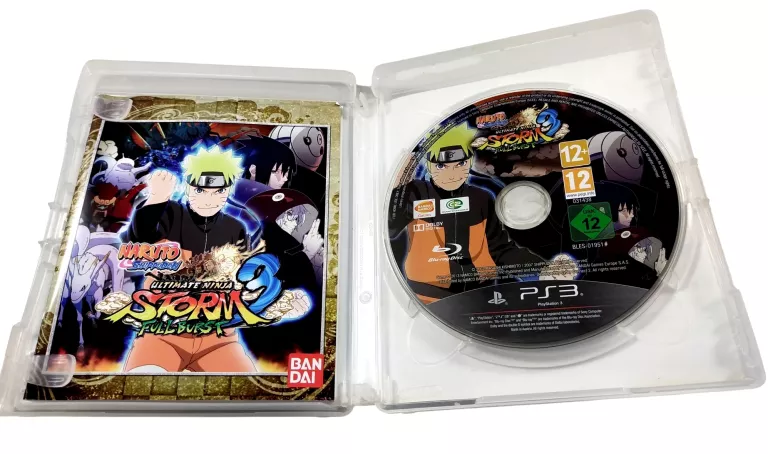NARUTO SHIPPUDEN ULTIMATE NINJA STORM GENERATIONS SONY PLAYSTATION 3 (PS3)