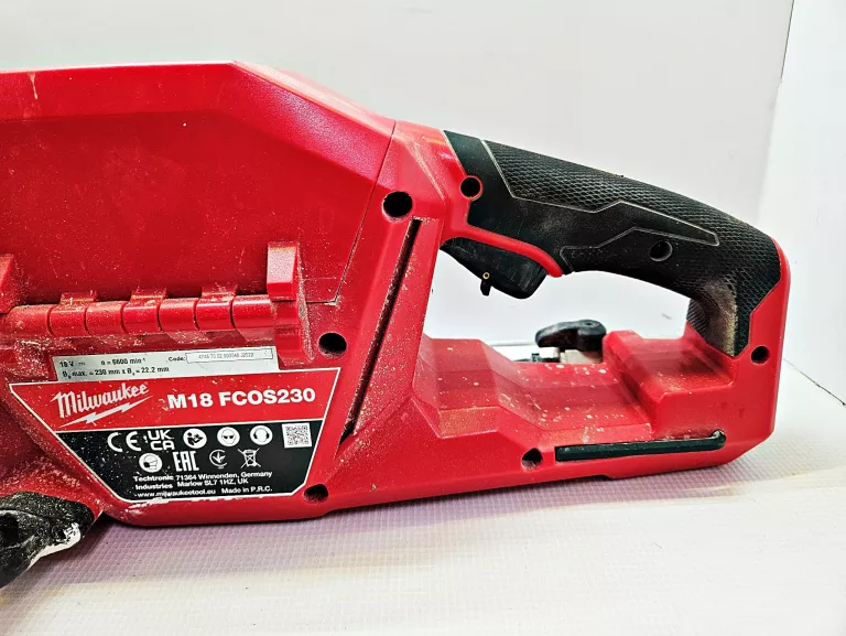 PRZECINARKA DO BETONU MILWAUKEE M18 FCOS230 + BAT 12.0AH