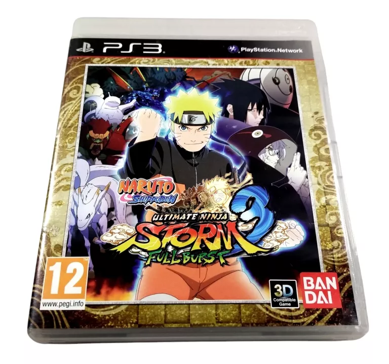 NARUTO SHIPPUDEN ULTIMATE NINJA STORM GENERATIONS SONY PLAYSTATION 3 (PS3)