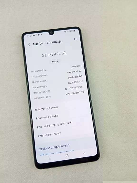 TELEFON SAMSUNG GALAXY A42 5G 4/128GB
