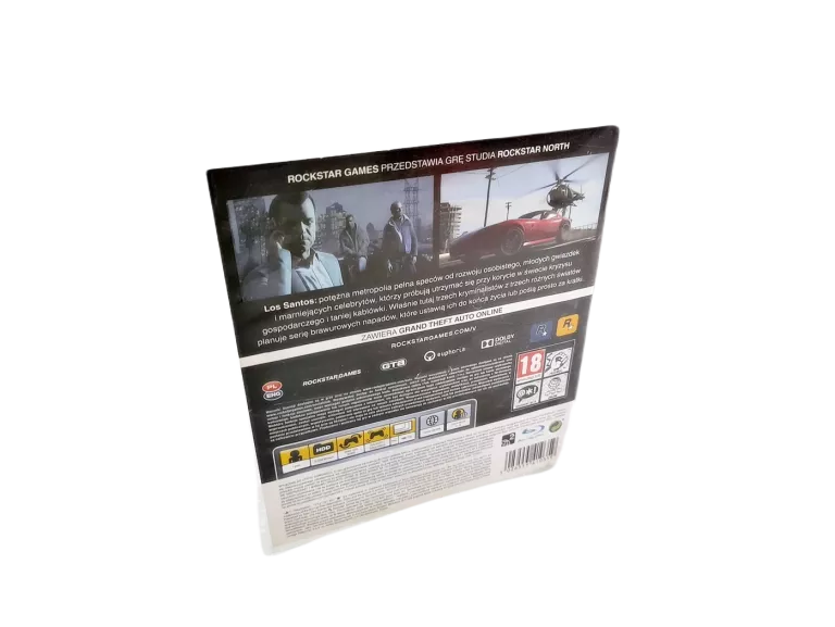 GRA NA KONSOLE PS3 GTA V GRAND THEFT AUTO V POLSKA WERSJA JĘZYKOWA
