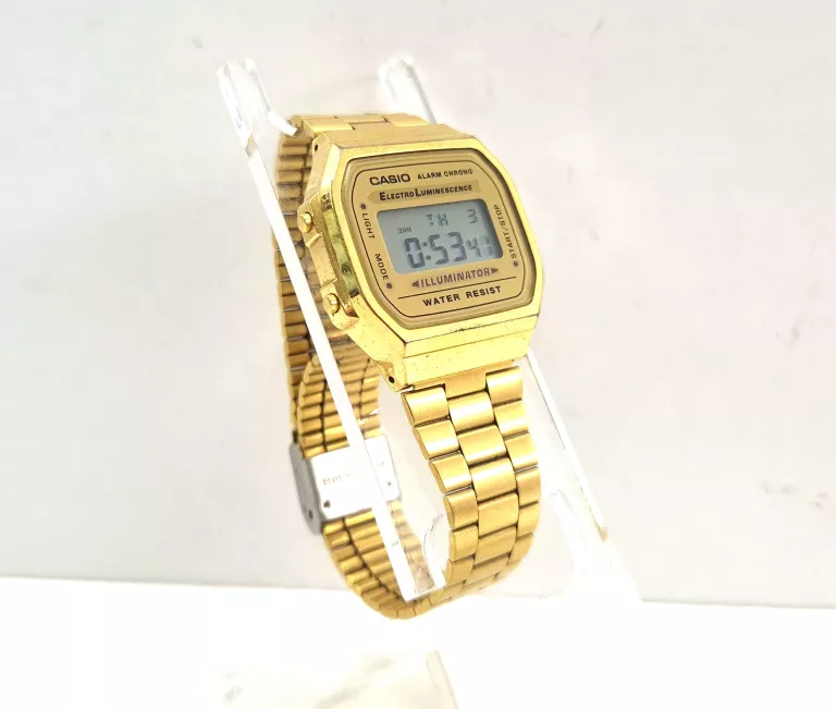 ZEGAREK CASIO A168 ZŁOTY