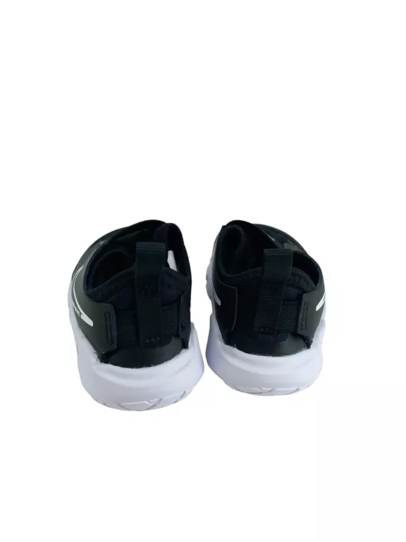 CZARNO-BIAŁE WSUWANE SNEAKERSY DZIECIĘCE NIKE FLEX RUNNER 2 R.22