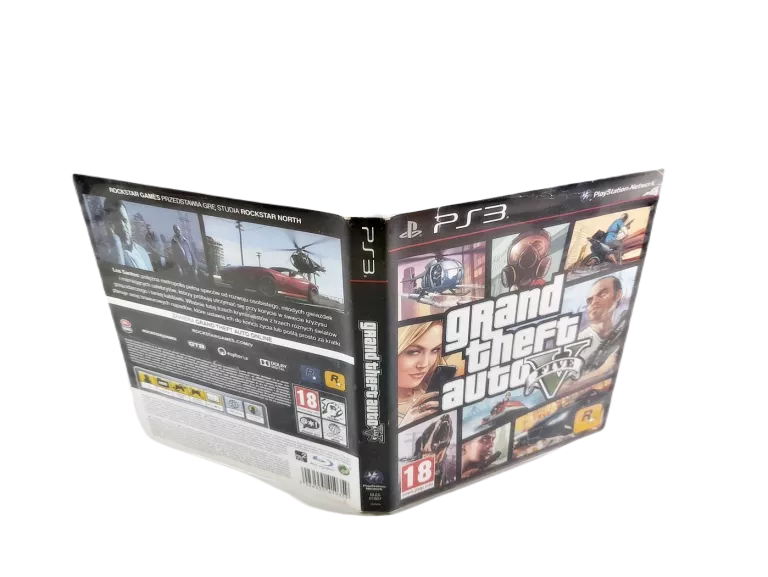 GRA NA KONSOLE PS3 GTA V GRAND THEFT AUTO V POLSKA WERSJA JĘZYKOWA