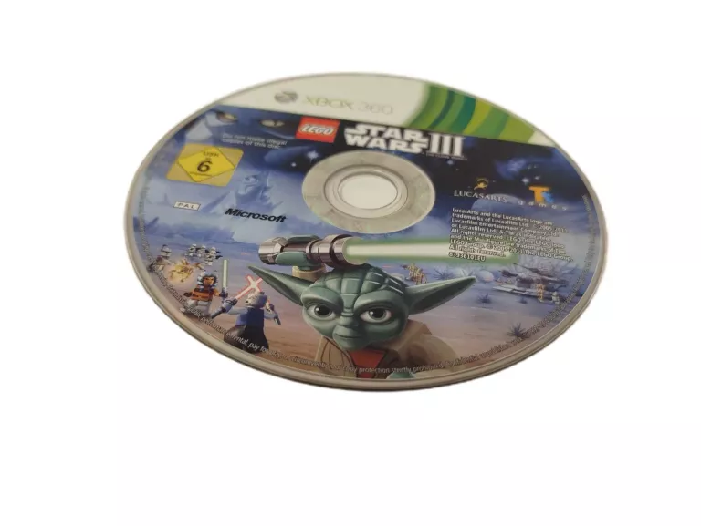 LEGO STAR WARS III: THE CLONE WARS MICROSOFT XBOX 360