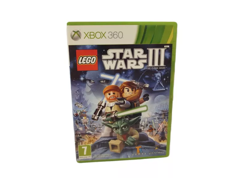 LEGO STAR WARS III: THE CLONE WARS MICROSOFT XBOX 360
