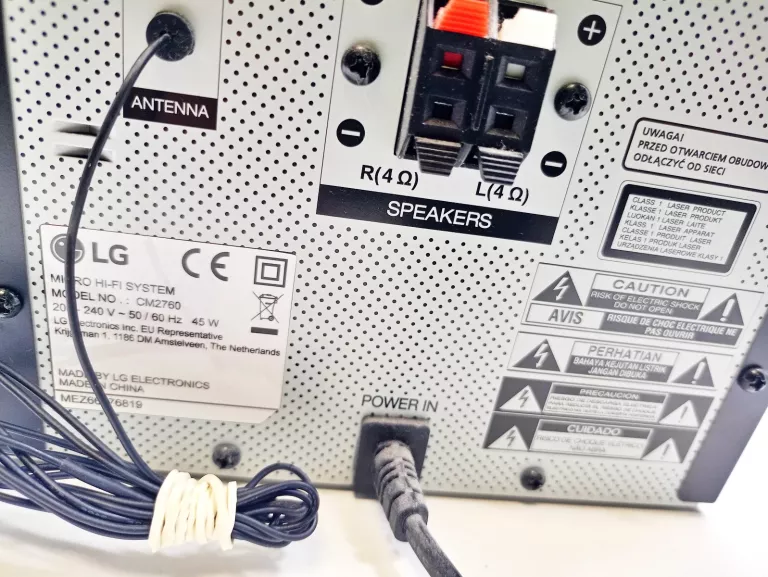 MIKRO WIEŻA LG CM2760
