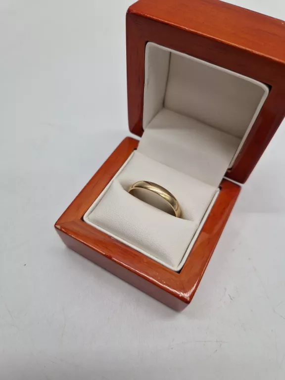 ZŁOTA KLASYCZNA OBRĄCZKA 585 14K / 3,54G R. 31