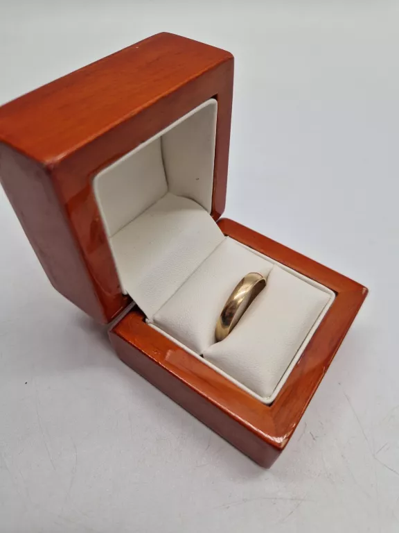 ZŁOTA KLASYCZNA OBRĄCZKA 585 14K / 3,54G R. 31