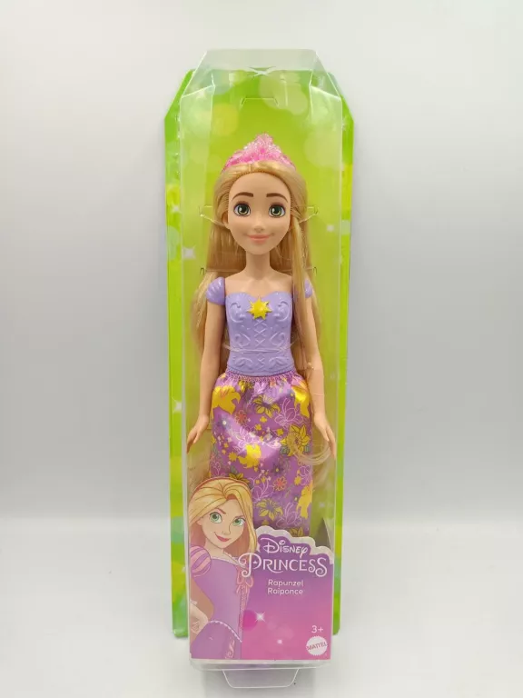 LALKA DISNEY KSIĘŻNICZKI MATTEL DISNEY PRINCESS ROSZPUNKA 28 CM