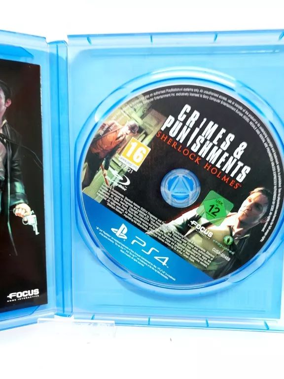 GRA SHERLOCK HOLMES CRIMES & PUNISHMENTS PS4