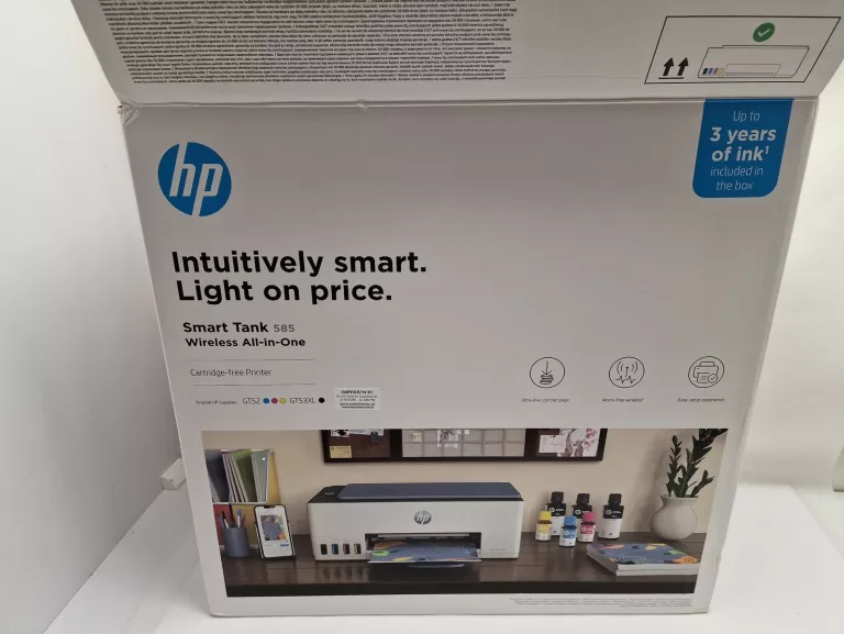 DRUKARKA HP SMART TANK 585 6X TUSZ