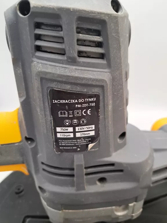 ZACIERACZKA DO TYNKU POWERMAT PM-ZDT-750