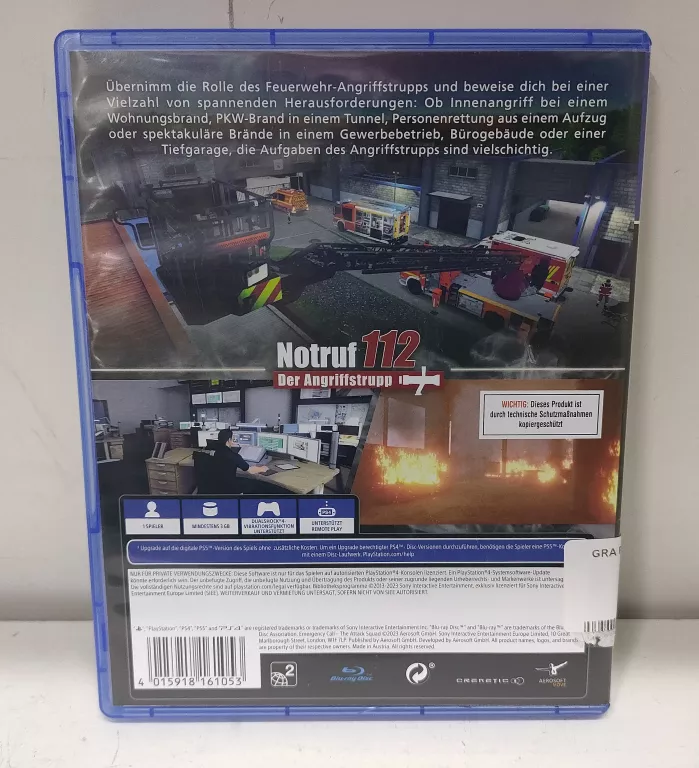 GRA PS4 NOTRUF 112