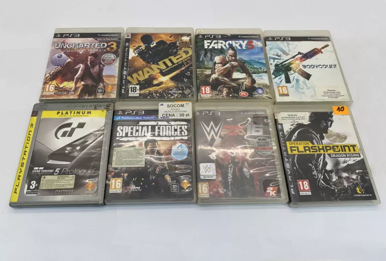 GRY NA KONSOLE PS3 14SZT