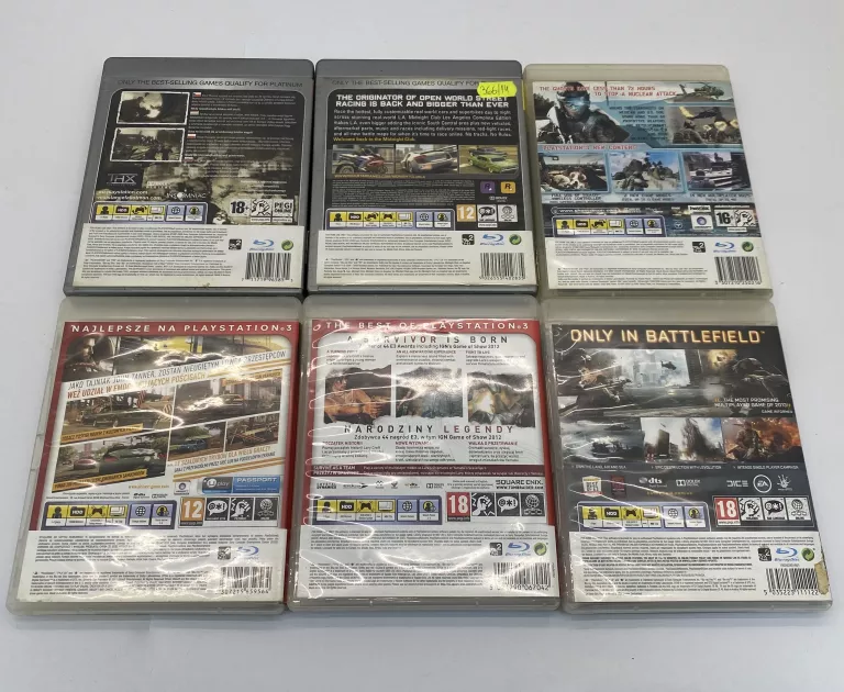 GRY NA KONSOLE PS3 14SZT