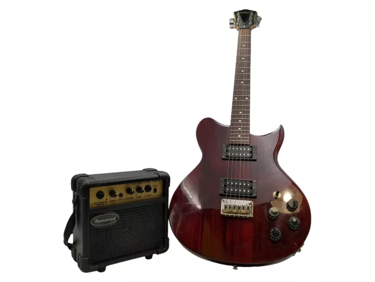 GITARA ELEKTRYCZNA WASHBURN WI14 + FUTERAŁ + WZMACNIACZ BURSWOOD